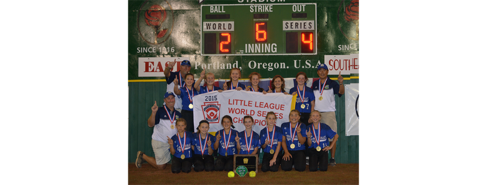 2015 Little League Softball World Series Champions