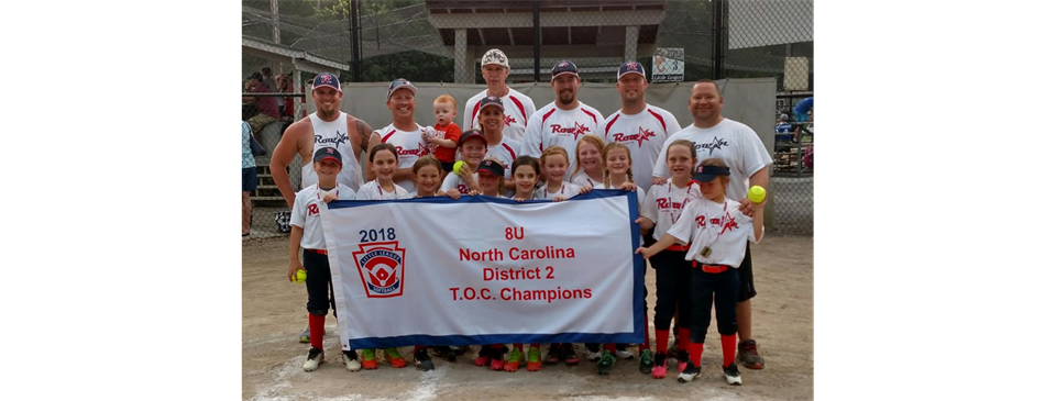 8U 2018 District 2 champions